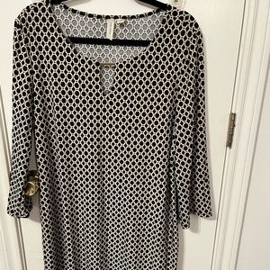 3/4 length sleeve dress